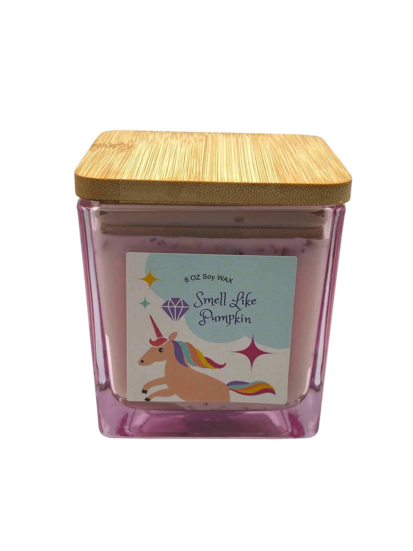 Smell Like Pumpkin – 9oz Rose-Infused Pumpkin Spice Soy Candle 🎃🌹✨