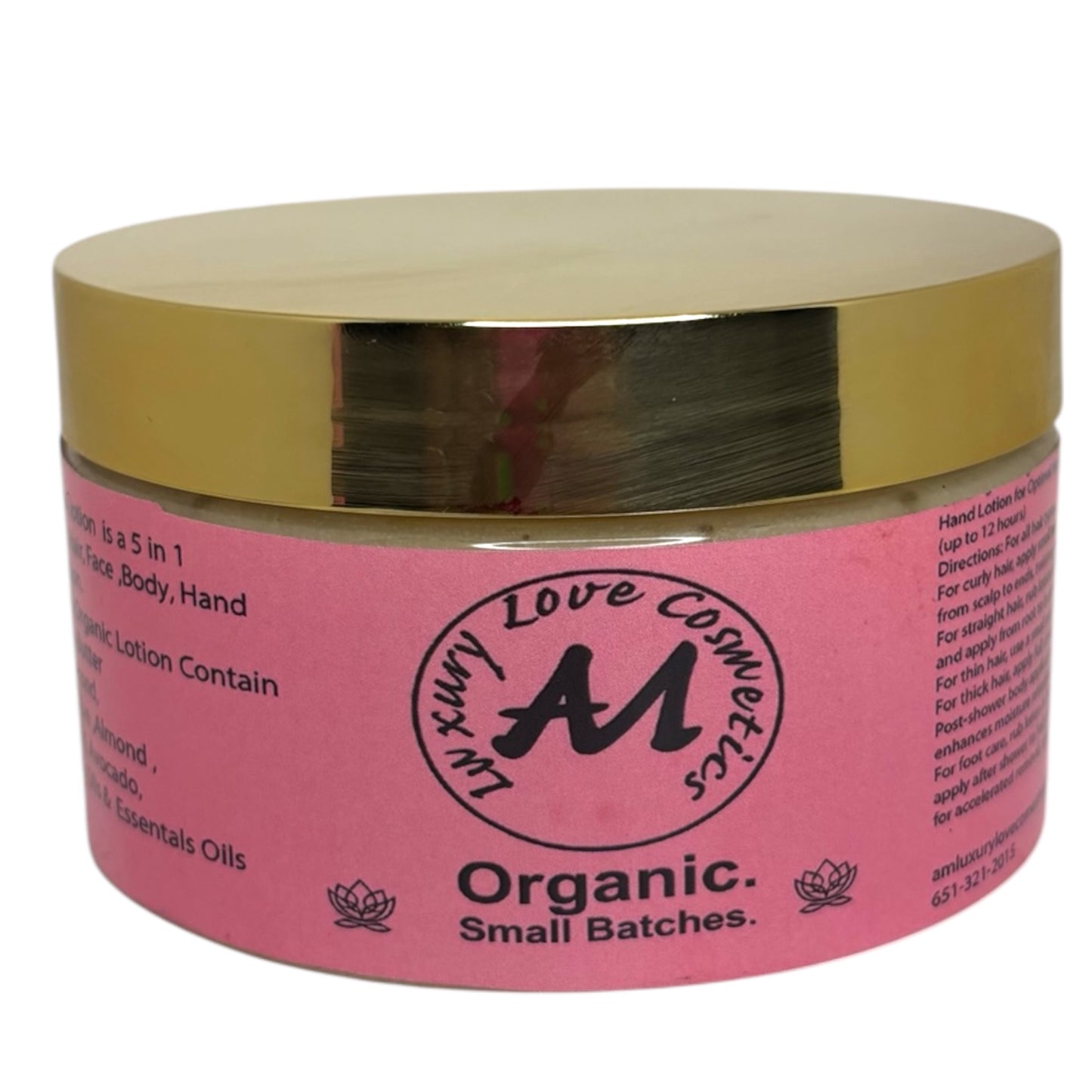 Hair Growth Kit (5 IN ONE LOTION)/ Hair, Face Body Hand And Foot Cream ) 3 IN ONE OIL/Hair, face,& Body oil Infused with Rose and Lavender Herbs )& Rose water