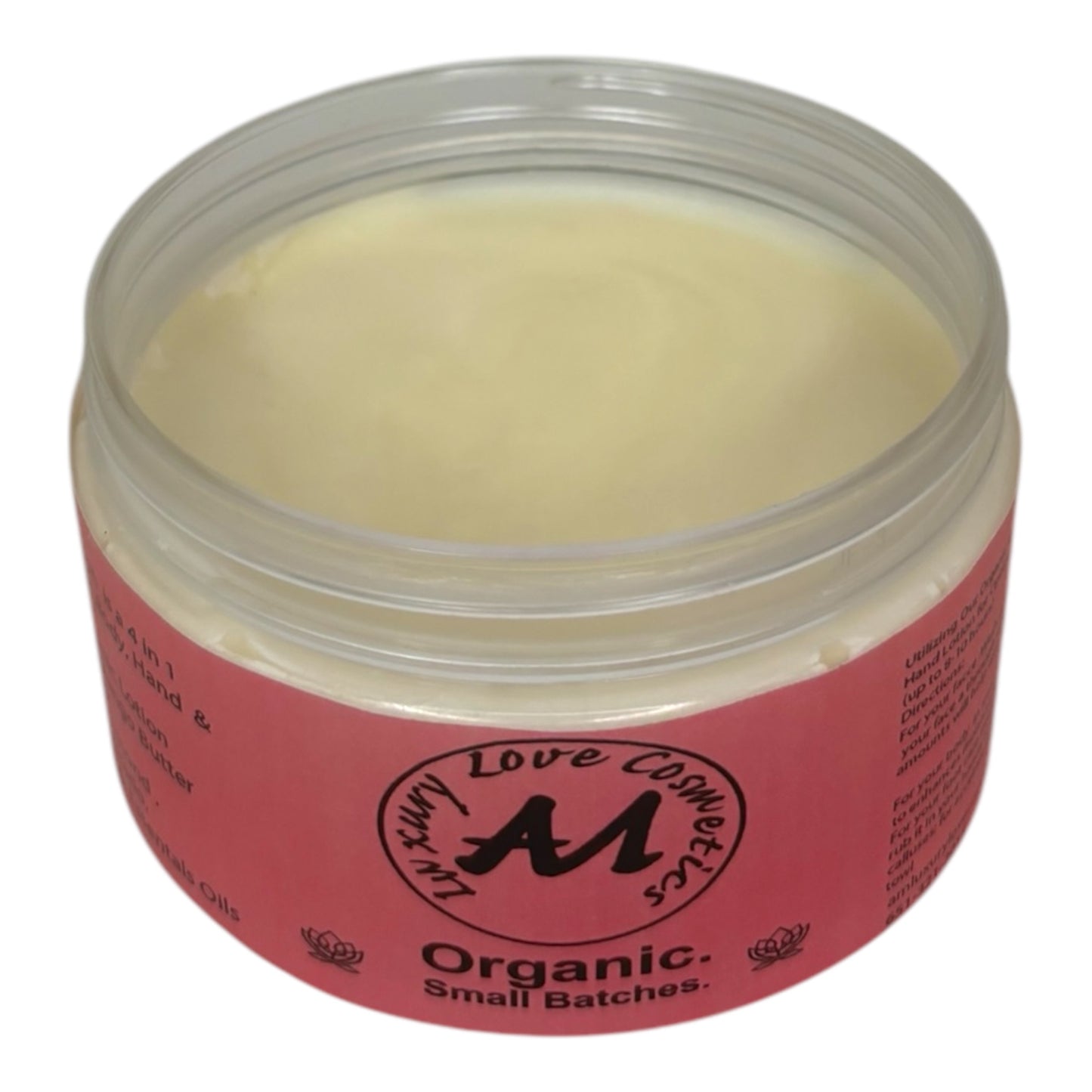 The Ultimate I'M IN LOVE Glow Trio 3 Piece Organic Luxury Lotion Set (Shea Mango & Cocoa Butter )