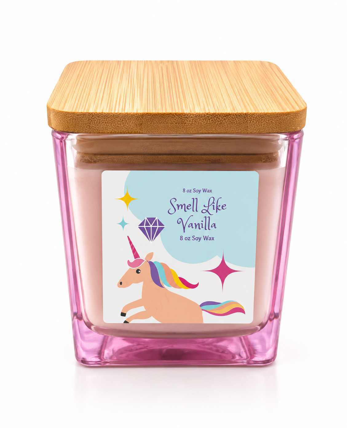 Smell Like Cozy – 9oz Vanilla Cinnamon infused with roses Soy Candle 🧣🌹🍂