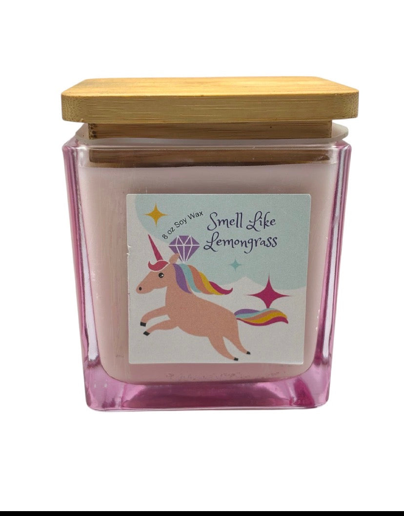 Smell Like Lemongrass – 9oz Herbal Clarity Soy Candle 🌿✨