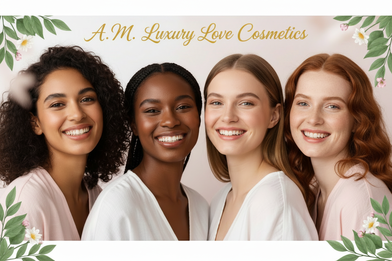 A.M Luxury Love Cosmetics Inclusive Banner