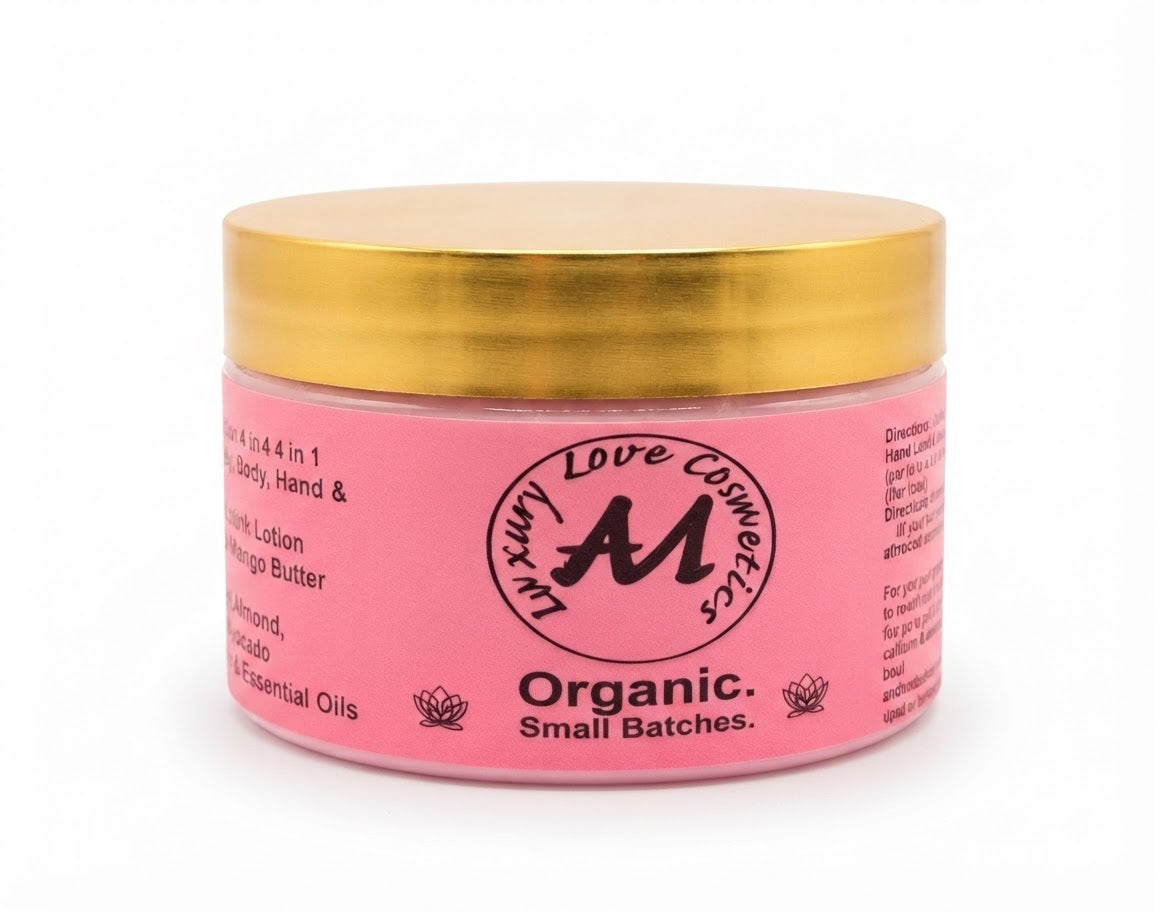 4 in one Hands, Face, Feet, Body Mango Butter Cream  8 oz Scent Sweet Orange