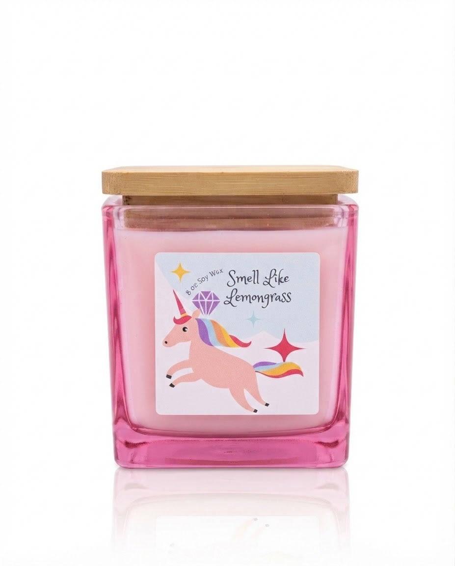 Organic Soy Candle – Lemongrass (9 oz)