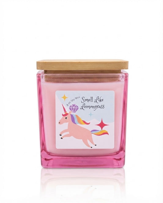 Organic Soy Candle – Lemongrass (9 oz)