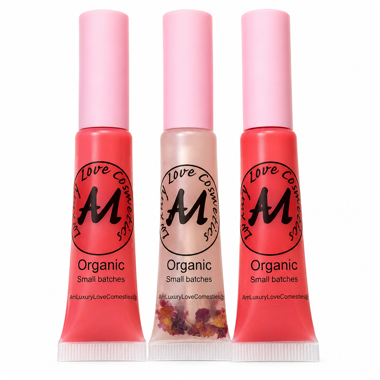 A Girl Best Friend (Cotton Candy & Roses!) Organic Lip gloss 15ml