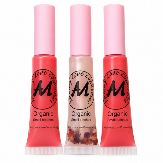 A Girl Best Friend (Cotton Candy & Roses!) Organic Lip gloss 15ml